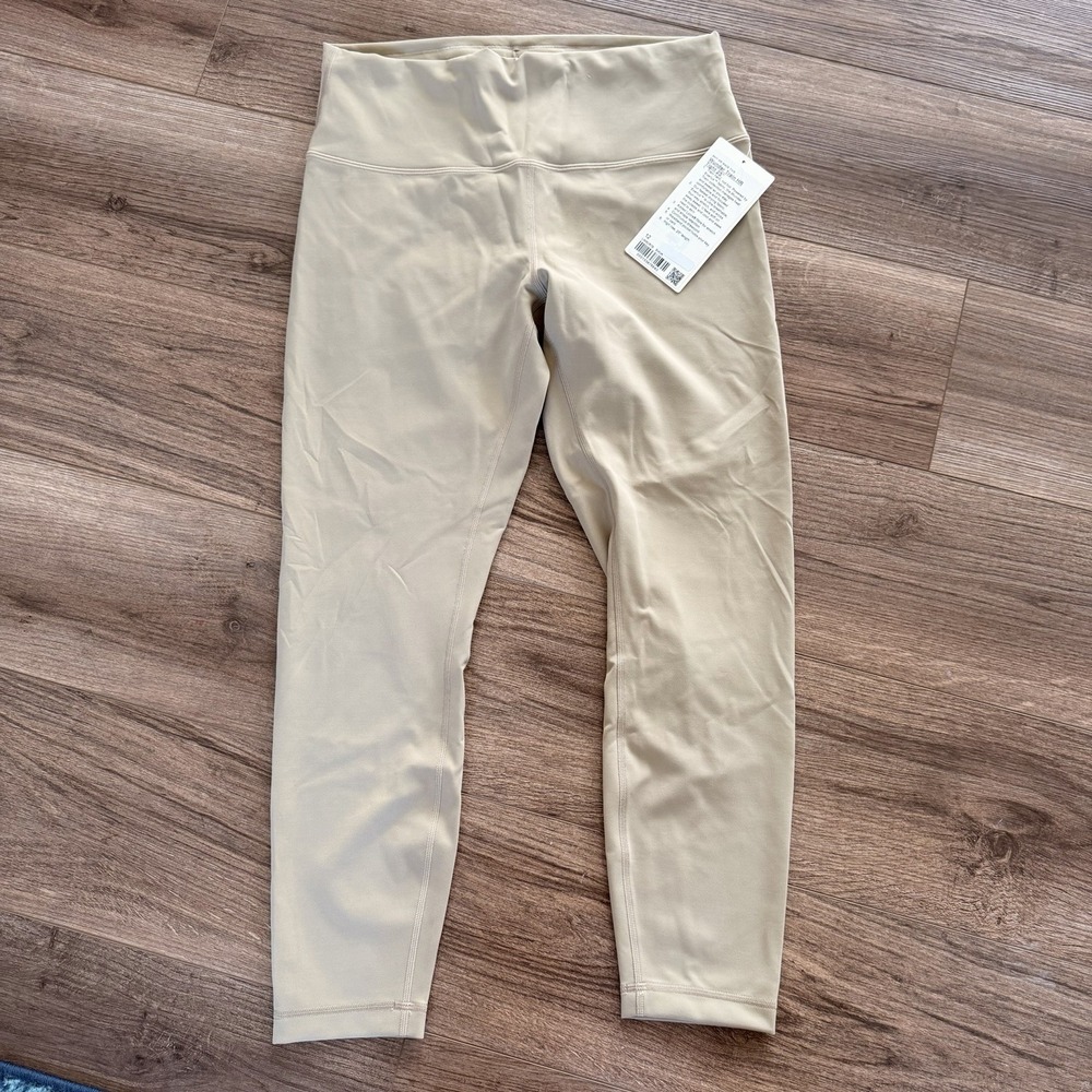 NWT Lululemon Size 12 Wunder Train HR High Rise Tight 25" Color-SHOK: LW5CR7S